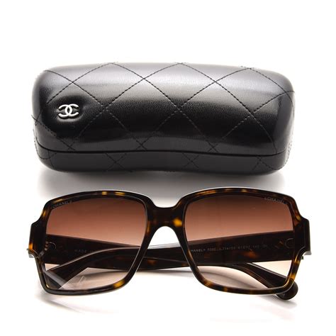 chanel square sunglasses tortoise|chanel sunglasses tortoise shell.